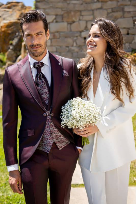 Grand choix de costume de mariage 3 pièces marque italienne